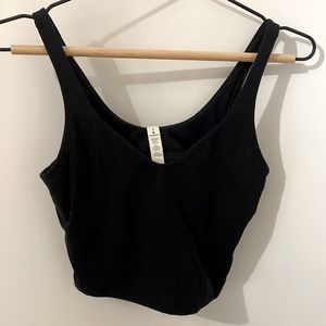 Lulu lemon size 6 align tank black like new
